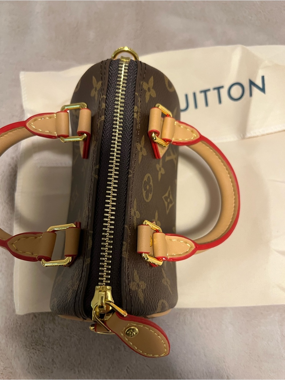 Inspired mini speedy Monogram bag - Picture 5 of 7